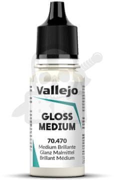 Vallejo VALL-70470 Srednja barva 17 ml sijajna srednja