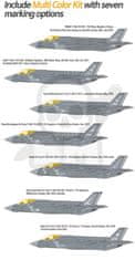 Academy ACAD-12561 F-35A 7 Nations Air Force 1:72
