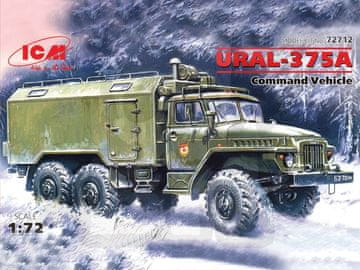 ICM ICM72712 Poveljniško vozilo URAL-375A 1:72