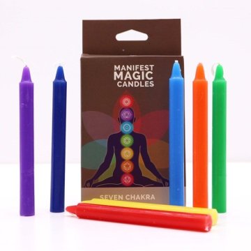AWGifts AWMMC-11 Komplet 7 čarobnih sveč 7 čaker
