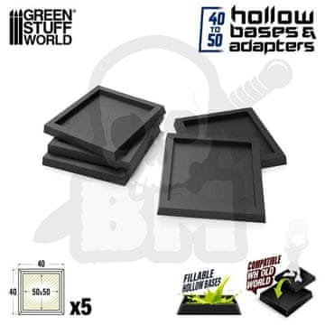 Green Stuff World GSTU524313 Plastični adapter 40 mm 50 mm x 5