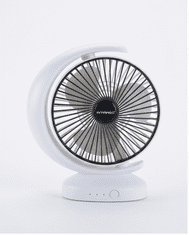Arrango Namizni ventilator z vgrajeno polnilno baterijo za brezžično uporabo