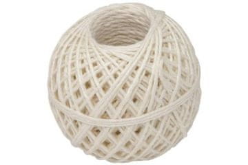 Ostatní Vrvica EURO tools 151098 Food grade linen twine, ball, 40 g, white