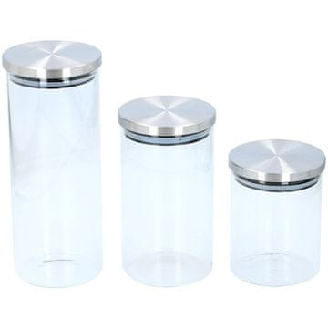 Alpina Posoda za hrano ED-216063 komplet 3 plastičnih posod 1,4 l, 950 ml in 650 ml