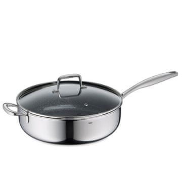 Kela Ponev s pokrovom KL-10241 nerjaveče jeklo 18/10 Flavoria 38 cm