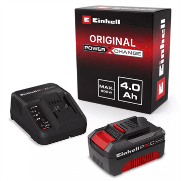 Einhell baterija in polnilec Starter-Kit Power-X-Change 18V 4.0 Ah (4512042)
