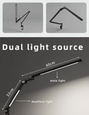 Bentech LTJ16E 16W LED namizna delovna svetilka – črna