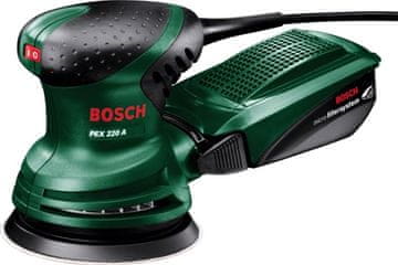 BOS Bosch PEX 220 A orbitalni brusilnik 24000 OPM črna, zelena