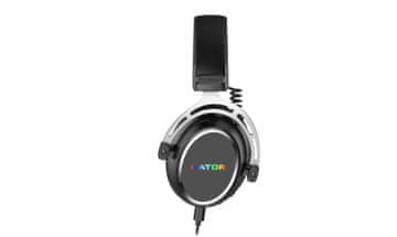 slomart HATOR Hypergang 3 Gaming Slušalke USB-C/USB-A, Bluetooth, črne