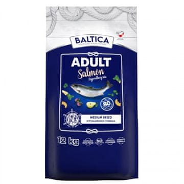 EXCELLENT BALTICA Excellent Hypoallergenic Salmon suha pasja hrana 12kg