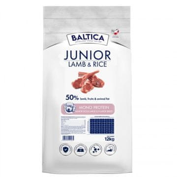 BALTICA Nutraceutic Puppy Monoprotein Lamb with rice - dry dog food - 12kg