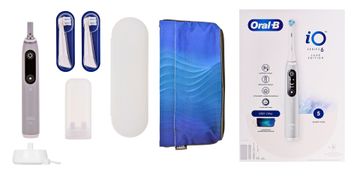BRA Oral-B iO Series 6 Luxe Edition električna zobna ščetka, siva/modra