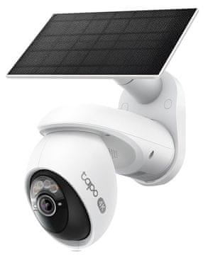 slomart TP-Link Tapo Solarna nadzorna kamera Pan/Tilt, bela