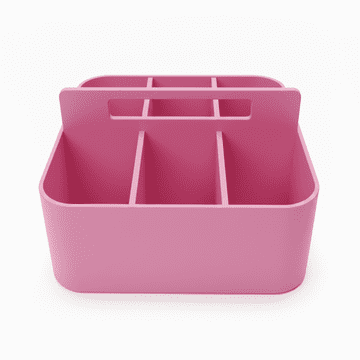 shumee Organizator s predali, roza, prenosen