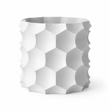 shumee Bel 3D geometrijski cvetlični lonček, moderen, dekorativni za rastline