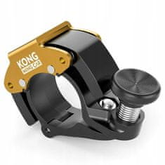 KONG Zvonec za kolo, glasen 100dB, mehanski, zlat, KONG 54mm