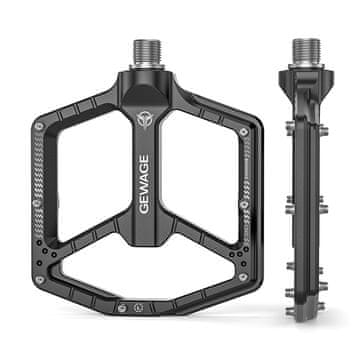 shumee Pedala za kolo s platformo 11 cm MTB Downcountry Trail Enduro Gewage črna