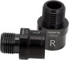 Jekleni adapter distančnik podaljšek za kolesarska pedala 16 mm 2 kosa Toopre
