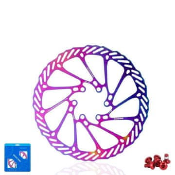 shumee Zavorni disk za kolo 160 mm, 12-kraki, mavrični vijaki