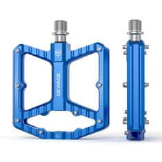 shumee Kolesarska pedala z aluminijasto zatesnjeno platformo, modra