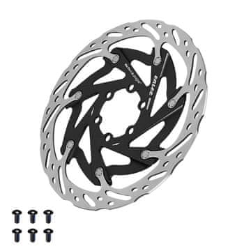 shumee ENLEE plavajoči zavorni disk 160 mm 6 vijakov MTB cestni gravel črne barve