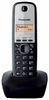 DECT brezžični telefon, 50 telefonskih, črno-sivi (KX-TG1911FXG)