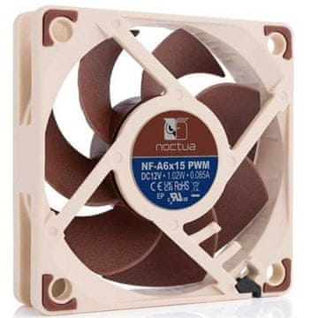 Noctua Ventilator NF-A6x15 PWM 60x60x15mm