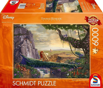 Schmidt Puzzle Levji kralj: Vrnitev v Levjo skalo 6000 kosov