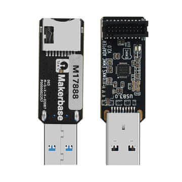 Start3Dprint Makerbase MKS USB EMMC adapter za EMMC module in micro SD kartice