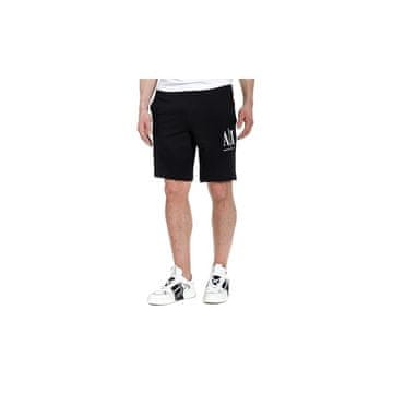 Emporio Armani Hlače črna 188 - 193 cm/XXL Bermuda