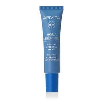 Apivita Aqua Beelicious Cooling Hydrating Eye Gel gel za oči proti gubam, zabuhlosti in temnim kolobarjem unisex