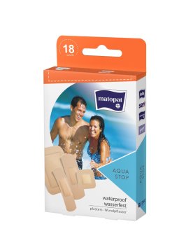 Matopat AQUA STOP obliži različnih velikosti 18 kos