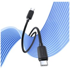 USAMS Usams KY Series US-SJ696 60W USB-C na USB-C kabel 2 m bele barve