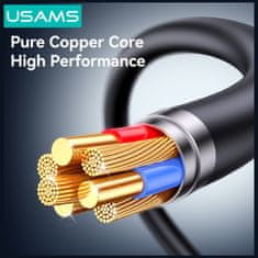 USAMS USAMS KABEL USB-C NA USB-A 18W 1M ZA IPHONE 12 13 14 15 PD PRIKLJUČEK