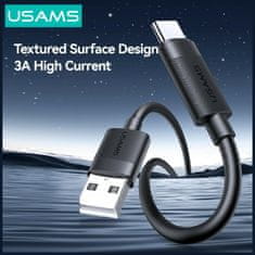USAMS USAMS KABEL USB-C NA USB-A 18W 1M ZA IPHONE 12 13 14 15 PD PRIKLJUČEK