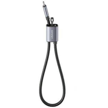 USAMS USAMS U97 60W USB-C NA USB-C ROČNI KABEL 30 CM ZA RAČUNALNIKE IN TELEFONE