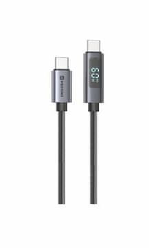 Swissten LCD kabel USB-C / USB-C 1,5 m