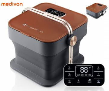 Medivon Aqua PRO vodna masažna naprava za stopala, 505 W, časovnik