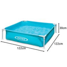 Intex Otroški bazen z okvirjem Mini Frame, 122x122x30 cm