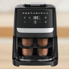 Tefal stekleni kozarci s pokrovom, združljivo z Easy Fry Silence EasyFry, 8 kosov (XA1140E2)