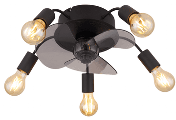 Globo LED svetilka z ventilatorjem