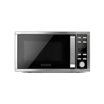 Black+Decker Mikrovalovna pečica Black+Decker z žarom in konvekcijo BXMZ901E