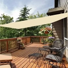 MG Sunshade Sail senčilno platno 3.6x3.6m, bež