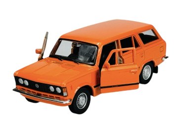 shumee WELLY FIAT 125P KARAVAN ORANŽEN 1:34 43853
