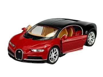 shumee WELLY BUGATTI CHIRON RDEČA 1:34 43738