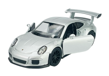 shumee WELLY 2016 PORSCHE 911 991 GT3 RS SREBRNA 1:34 43746