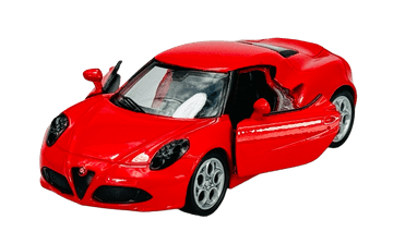 shumee WELLY ALFA ROMEO 4C RDEČA 1:34 43676