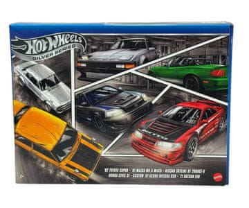 shumee Zbirateljski komplet Hot Wheels Streets of Japan, 6 kosov, JBY77