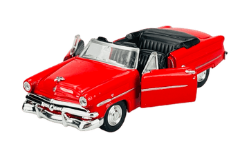 shumee WELLY OLD TIMER 1953 FORD CRESTLINE SUNLINER BREZ STREHE RDEČ 1:34 42331