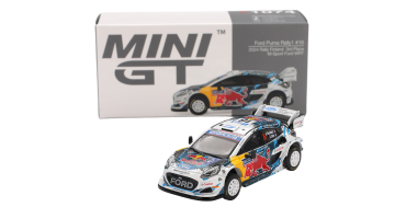 shumee MINI GT 2024 FORD PUMA RALLY1 M-SPORT FORD WRT #1074 1:64 MGT01074-L